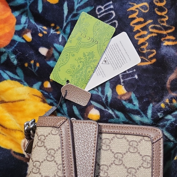 Gucci brown and tan signature charry mar handbag - Picture 12 of 16